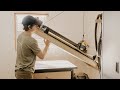 We Built a Folding Workbench with Counterweight System | FREE PLANS