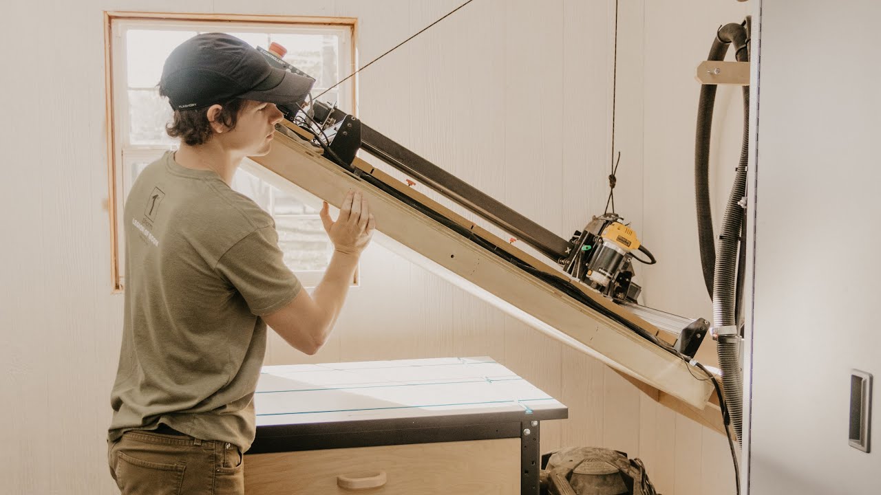 DIY X-Carve Folding Table — Woodbrew by Dylan Strachan