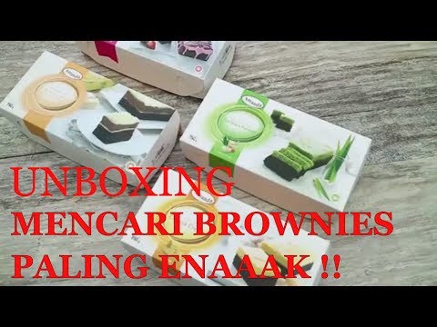 INI DIA BROWNIES-BROWNIES ENAK DI JOGJA FT GAYAAATRI | EATBOXING | KULINER JOGJA