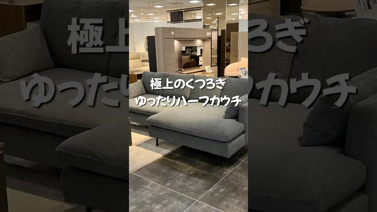 シェーズロングソファ左タイプ フィル DGY［ホームズオリジナル］(左