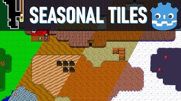 Godot 4.1+ — Swap TileMap Textures | Seasonal Tiles (2D Tutorial)