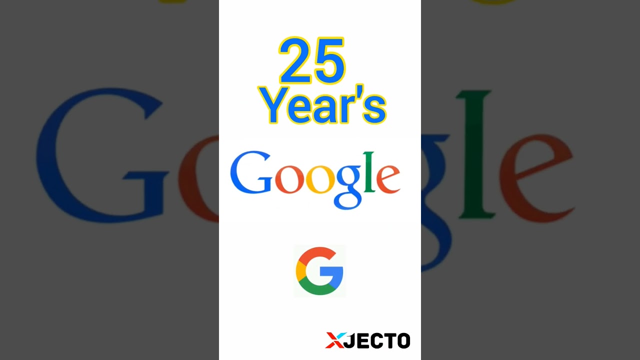 Google celebrates their 25th birthday Today #xjecto
