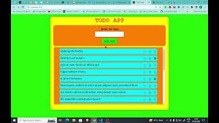 Todolist app | react | skill test screenshot 3
