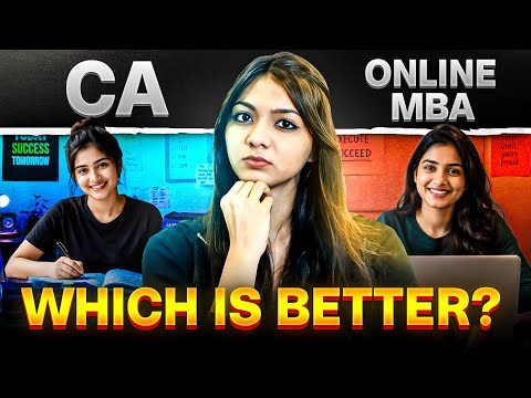 CA vs Online MBA in 2026: Which One Makes More Money?💸