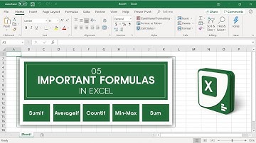 SUM || Sumif || Countif || Averageif || Min Max || Excel Formulas