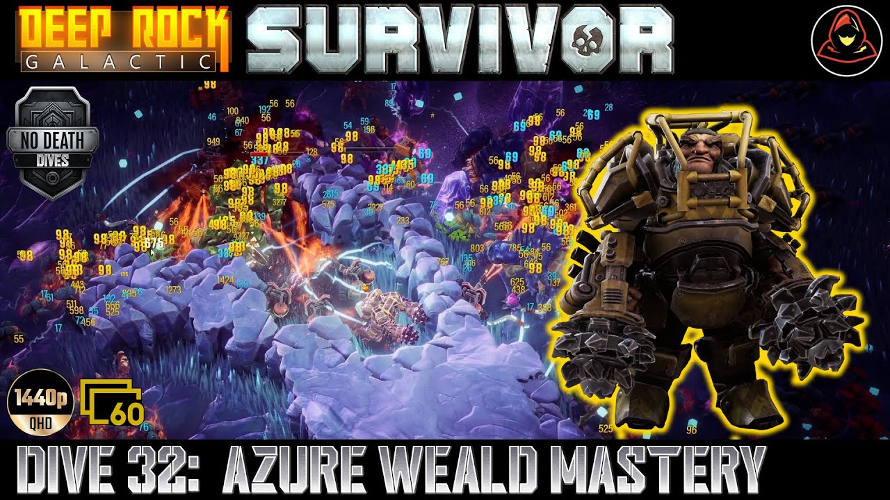 Deep Rock Galactic: Survivor | Dive 32: Biome Mastery - Azure Weald (Haz 3)