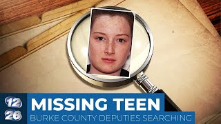 Burke County deputies looking for missing teenager