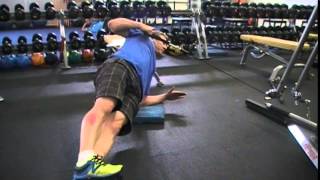 Side Plank with Cable Row
