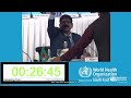 Watch the 76th session of the Regional Committee for South-East Asia