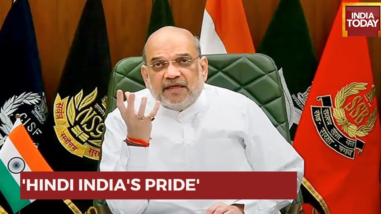 Home Minister Amit Shah Calls Hindi India's Pride, Sends Message On