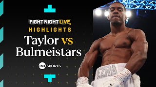 ROUND 1 DEMOLITION! 💨 | Ezra Taylor vs. Kristaps Bulmeistars | Fight Night Highlights #DaviesMasoud