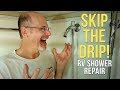 Fix That Dripping Shower + BONUS TIP: Caulk Like A Pro!