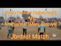 Shallu panihari rajpal bagri vs khanjarwal mani bassiya at baude shooting volleyball tournament
