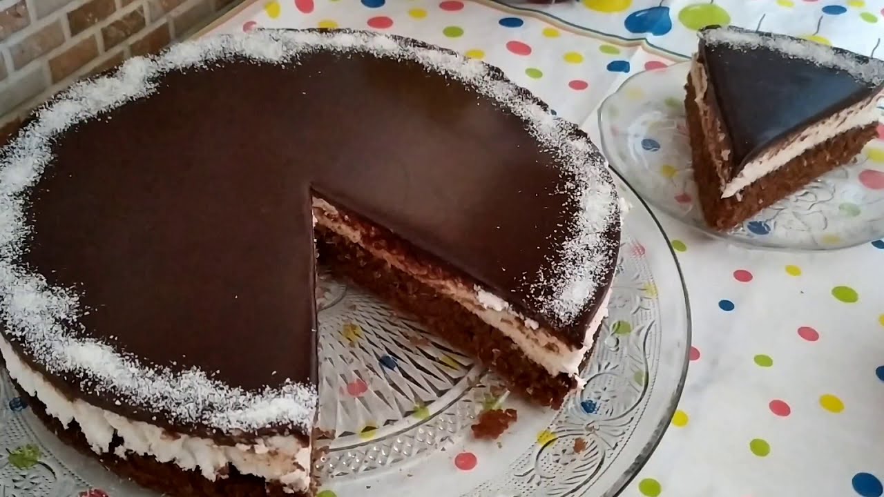 كيكة الباونتي بفرينة الارز  بشكل رائع ⁦👌🏻⁩ و ذوق اروع 😍 وبطريقة ولا اسهل