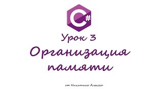 Курс по C# Урок 3 Организация памяти. Стек и куча. Обучение для начинающих по Си Шарп Курс по C# Урок 3 Организация памяти. Стек и куча. Обучение для начинающих по Си Шарп