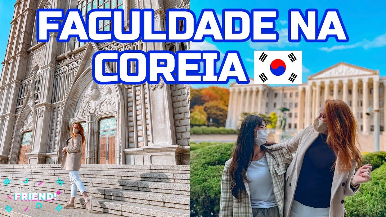 COMO É MINHA UNIVERSIDADE NA COREIA DO SUL? | Tour pelo Campus - YouTube