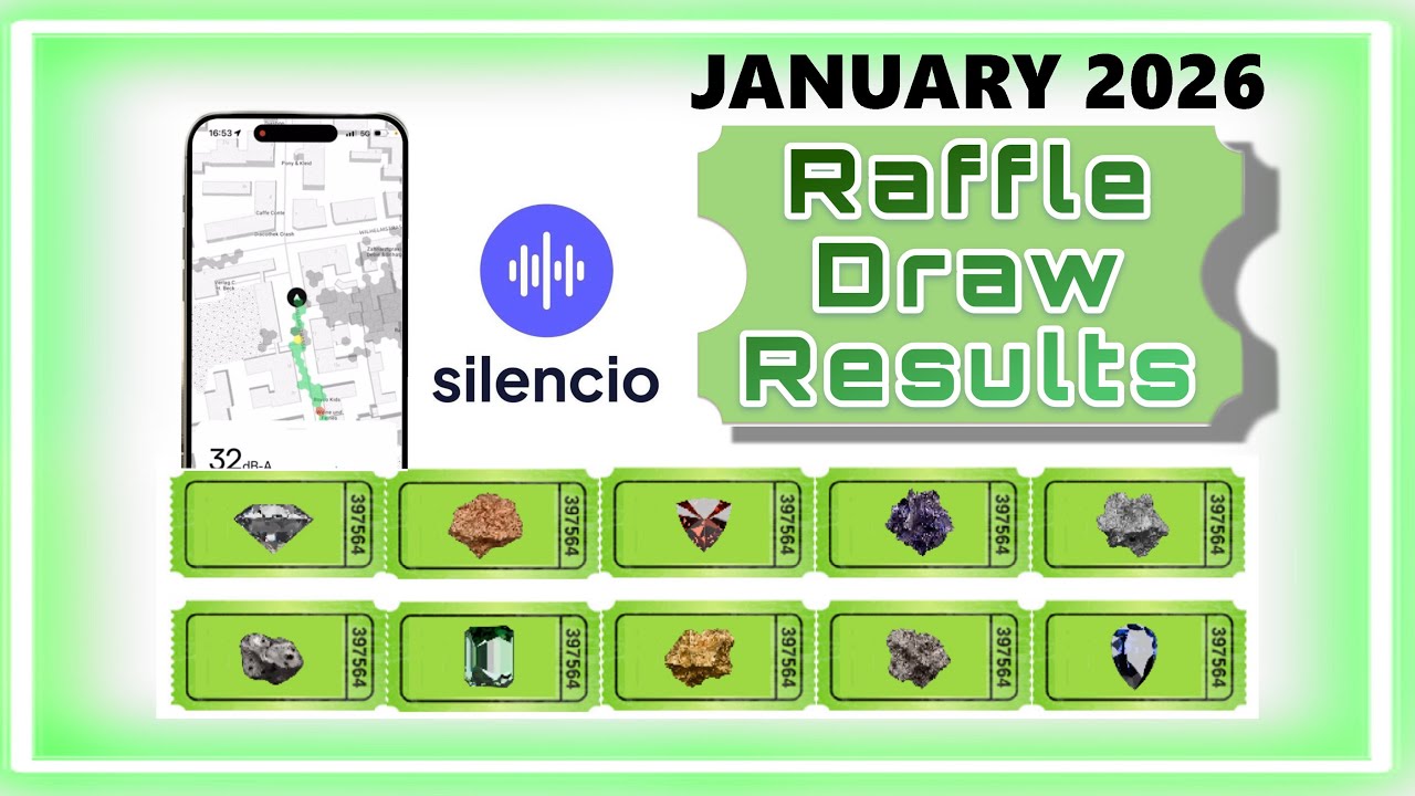 Результаты розыгрыша лотереи Silencio Live Raffle Draw - январь 2026 года