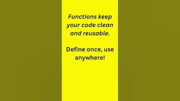 Python Functions Explained in 30 Seconds! 🧠