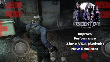Resident Evil 6 Gameplay (HD) Ziunx Emulator Android (Switch) V0.0.278