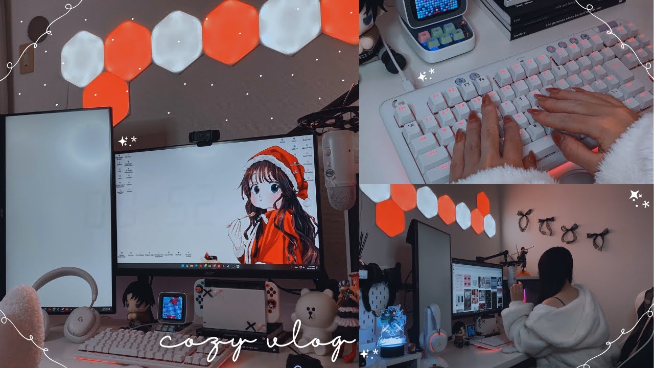 ✦.* Cozy Vlog | How a gamer girl spends her Christmas in Japan 🎄| FFXIV & Soulframe ⚔️