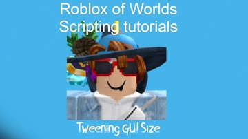 Roblox Scripting / Tweening GUI Size