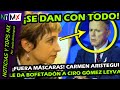 SE DAN CON TODO ¡ CARMEN ARISTEGUI LE CIERRA EL PICO AL CIRO GOMEZ LEYVA !