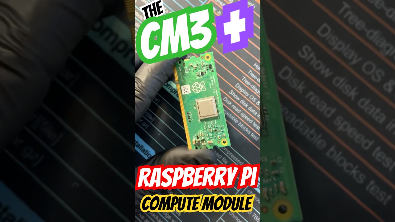 Вычислительный модуль Raspberry Pi 3+ 