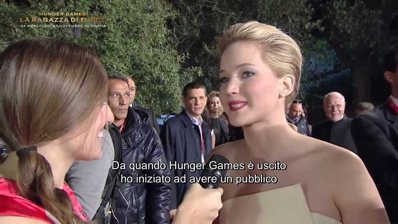 Hunger Games: La Ragazza di Fuoco - Intervista a Jennifer Lawrence sul ...