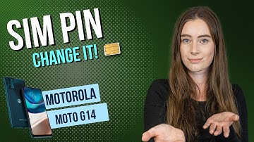 Motorola moto g14 - How to Change SIM PIN • 📱 • 🔢 • 🔐 • Tutorial