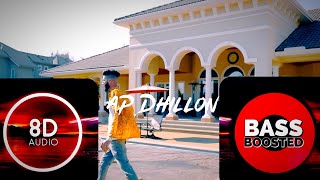 Deadly | 8D | Bass Boosted | AP Dhillon | Gminxr | Lyrics