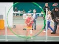 Детский новогодний праздник тенниса
