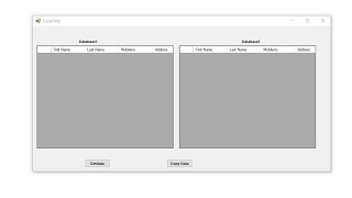 How to Copy a records from one Database table to another Database table in vb.net @mikecodz2821