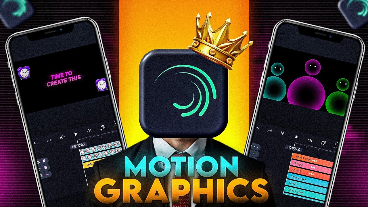 Motion Graphics Video Editing On Mobile | Alightmotion Motion Graphics ...