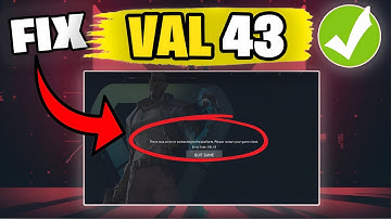 Fix Valorant Error Code VAL 43 (2025) | [SOLVED] Valorant There Was an Error Connecting To Paltform