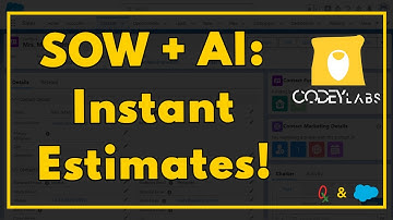 Quote Experience + SOW Creator: Gen AI for Project Estimates in Salesforce!