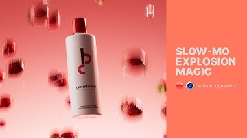 Slow Mo Explosions in C4D without Dynamics (beginner friendly!)