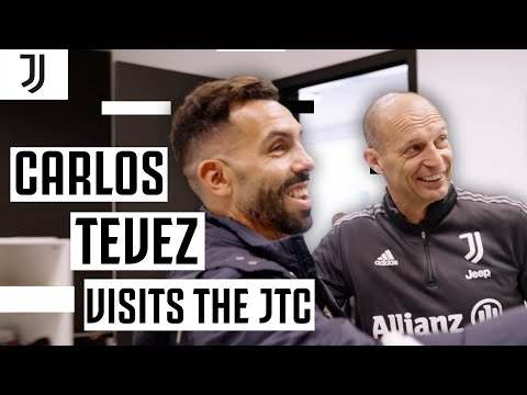 👋 Welcome Back Carlos! | Carlos Tevez Visits the Juventus Training Centre! | Juventus