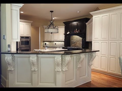 Cabinet Refinish Diy Simple Paint And Antique Glaze Kitchen