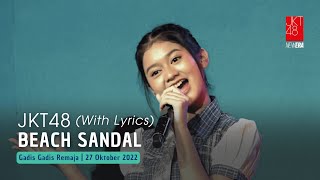 Download Lagu JKT48 - Beach Sandal | Seishun Girls 29 Oktober 2022 MP3