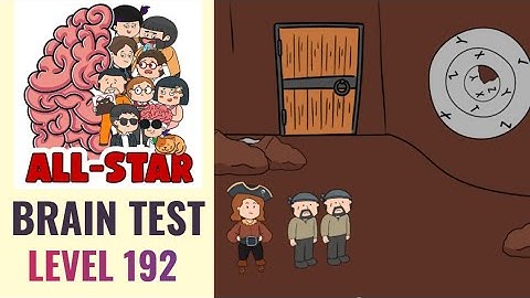 Brain Test All Star Level 192 | Open the big gate | Walkthrough