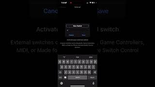 How to use switch control as a blind person, set up and tour (read description)