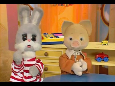 Учим русский язык вместе с Хрюшей - Звуки и Буквы - Урок 1 - Обучающая программа для малышей