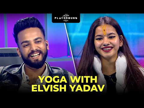 Yoga with Elvish Yadav | Best of Playground 3 | Playground Mini