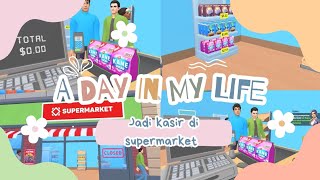 Download Lagu 24 JAM JADI KASIR SI SUPERMARKET!?  | my supermarket simulator MP3