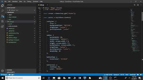 CS440 Timer App in ReactNative