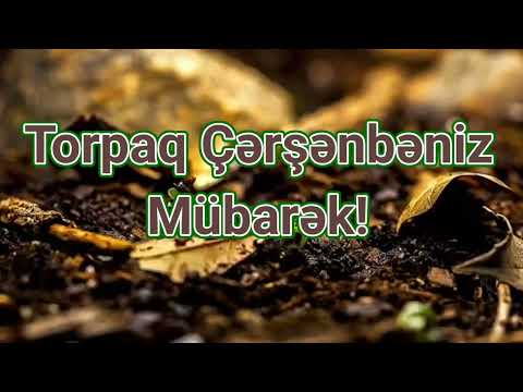 Torpaq Çərşənbəniz Mübarək Təbrik videosu 2023 (Whatsapp üçün status) - # Video18