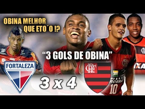 Com Hat-Trick de Obina, Flamengo venceu o Fortaleza por 4 x 3 no Castelão, pelo Brasileirão 2006