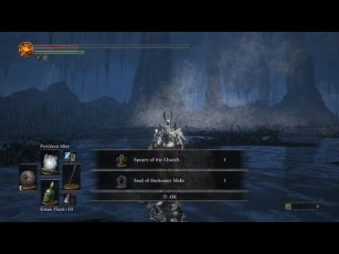 DARK SOULS 3 Darkeater Midir using sorcery cheese strategy. - YouTube