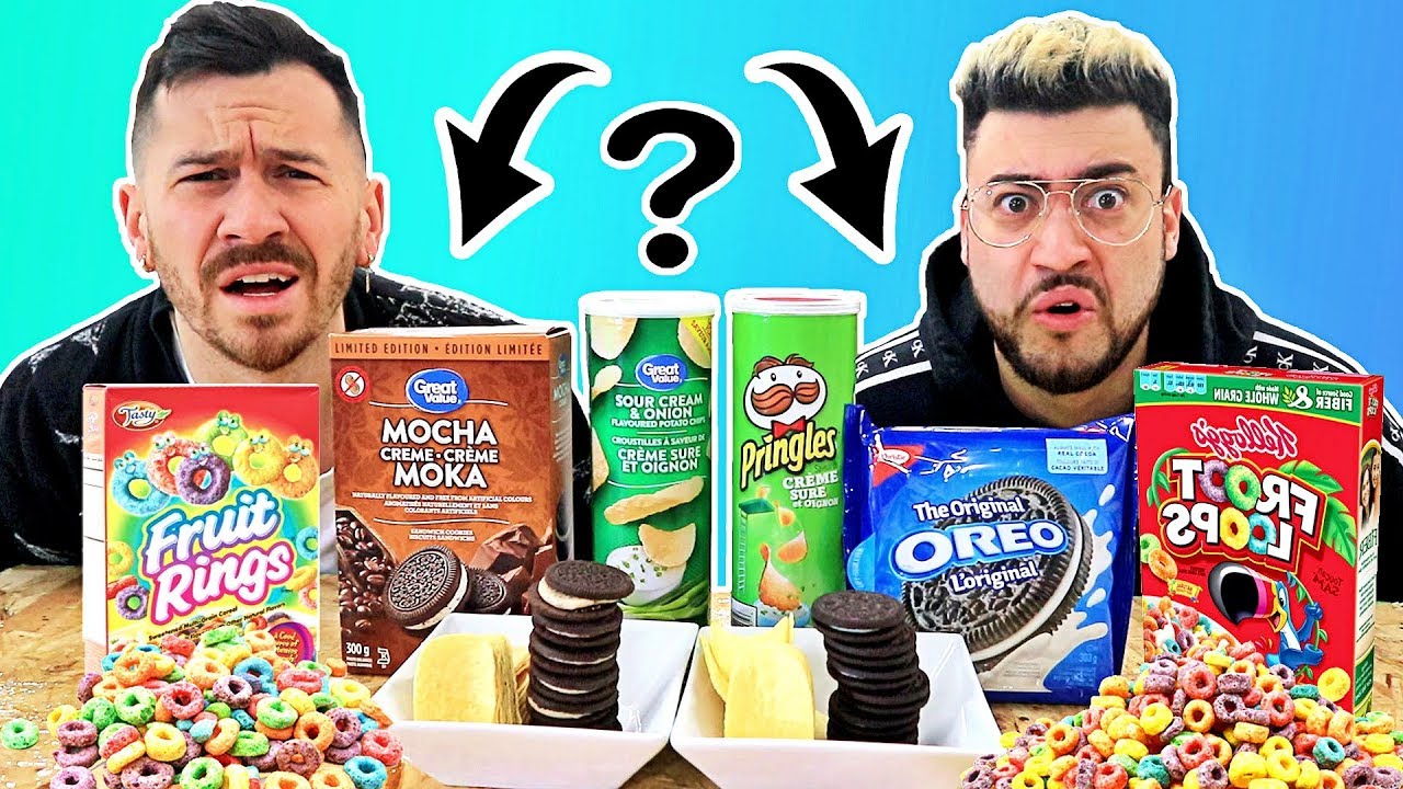Can We Find The Name Brand Challenge? (REAL vs. FAKE) *TASTE TEST* 