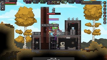 Starbound Part 249 - Mining Asteroids & Bounty Hunting